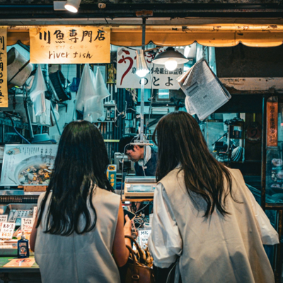 Historische foodmarkt hapjes