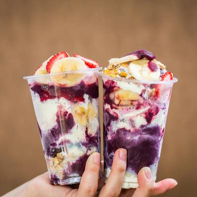 Açaí en tropisch fruit