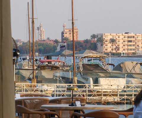 Diners aan de Nijl in Caïro
